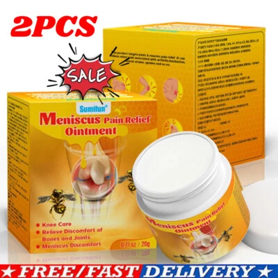 2X 20g Bee Meniscus Pain Relief ointment TreatmentCream - Bild 1 von 4