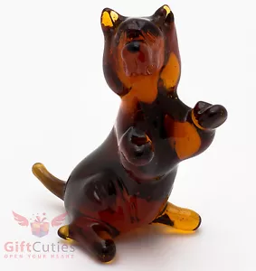 Art Blown Glass Figurine of the Australian Terrier - Picture 1 of 9