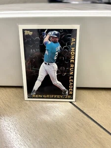 1995 Ken Griffey Jr. Topps AL Home Run Leader #LL31 - Picture 1 of 2