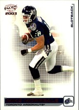 2003 Pacific CFL Red #92 Mike Morreale