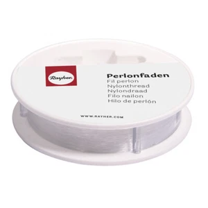 Fil perlon ø0,15mm, indéchir.1kg, charge susp.200g, roul.50m - Foto 1 di 1