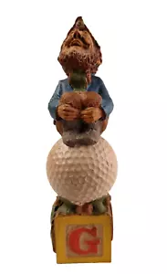 Tom Clark Alphabet "G" Block Gnome #5227 Cairn Studio Signed Figurine COA #20591 - Picture 1 of 12