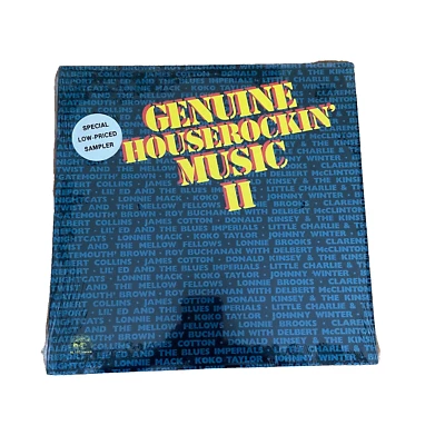 Genuine Houserock Music II Vinyl LP Alligator Records AL 102-A Johnny Winter - Image 1 of 4