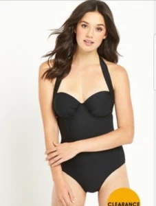 V by Very, Size 34D, Control wear, Underwired, Multiway Swimsuit, New, rrp £32 - Picture 1 of 1