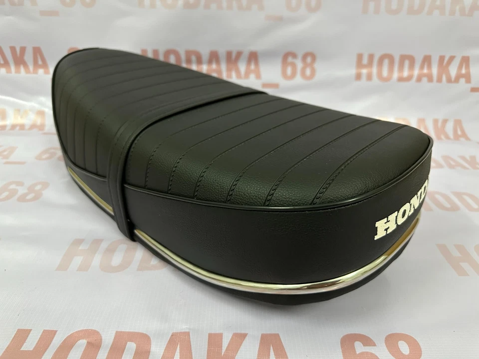 Asiento completo estilo moldura cromada nuevo Honda Trail 70 1974-1976 ST50 ST70 CT70 DAX. Foto 1 de 4
