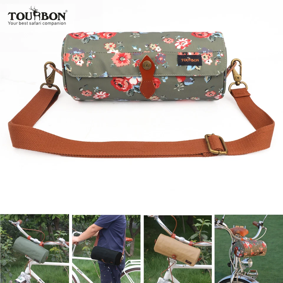 TOURBON Wasserdicht Fahrradlenkertasche Fahrrad Umhängetasche für Brooks Sattel - Bild 1 von 1