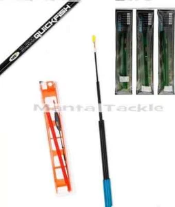 NEW 3.6m 4m 5m Leeda Ngt Telescopic Elasticated Whip 4 x Pole Rigs Canal Lake - Picture 1 of 7