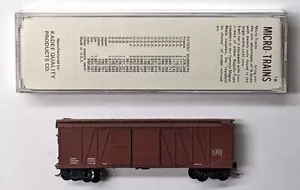 MTL Micro-Trains 29000 Dim Data 40 Fuß Holz Boxcar NPT - Bild 1 von 1