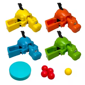 Reemplazos de juego para hipopótamos hambrientos UPick amarillo naranja azul verde hipopótamo o canicas - Imagen 1 de 9