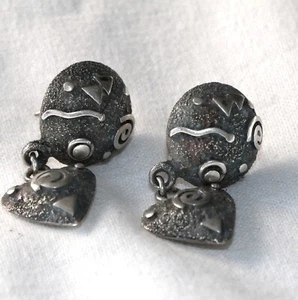 Venta al por mayor 24 pares de pendientes de plata de ley 142,9gr hechos a mano sin chatarra - Imagen 1 de 19
