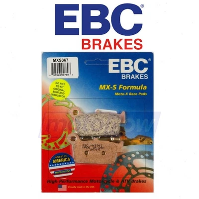 EBC Rear MXS Series Race Brake Pads for 2003-2021 Yamaha YZ250 - Brake Brake fk Foto 1 de 4