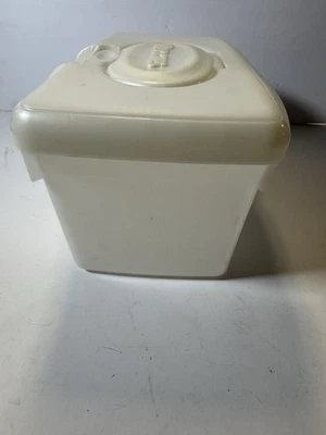 Recipiente dispensador recargable emergente blanco tamaño completo Huggies VACÍO toallitas para bebé Foto 1 de 4