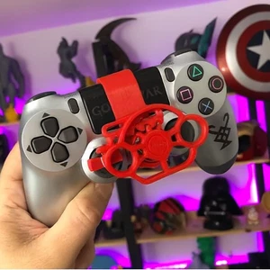 Mini Racing Wheel Attachment for PS4 Controller – Forza / GT / BeamNG Compatible - Picture 1 of 8