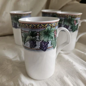 VINTAGE MIKASA ROYAL HARVEST - DX007 - CAPPUCCINOTASSEN - 4er SET - Bild 1 von 5