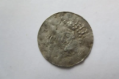 Germany 11 century silver denar, Heinrich III 1039-56, ERFURT, Dbg. 885 variant - Image 1 of 2