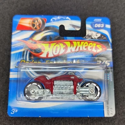 RUOTE CALDE DODGE TOMAHAWK MOPAR MADNESS 3/5 J3389 2006 1:64 CORTO - Immagine 1 di 4