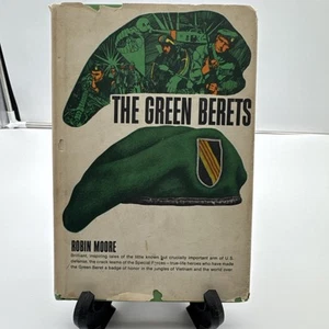 The Green Berets | Robin Moore | 1965 | BCE | Crown Publishers | HC w/ DJ - Picture 1 of 8
