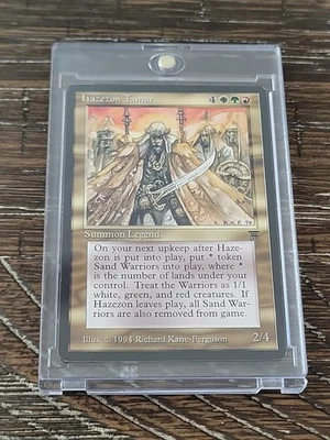 Hazezon Taman Legends Magic the Gathering Card - 1994 Rare!! - Image 1 of 4