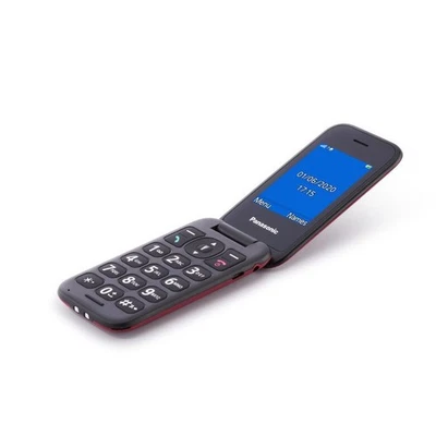 Panasonic KX-TU400EXR - Cellulare facilitato, rosso - Immagine 1 di 4