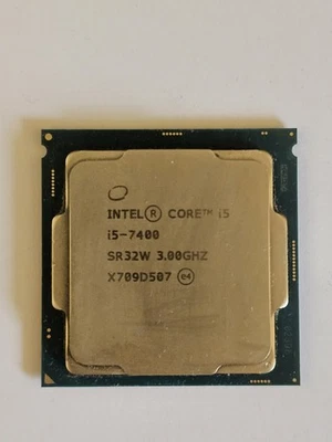 Intel i5-7400 3.00GHz 6MB Quad Core CPU Processor LGA 1151 SR32W - Image 1 of 2