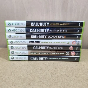 Call of Duty Games Bundle for Xbox 360 x7 Games Total Black Ops Modern Warfare - Picture 1 of 9