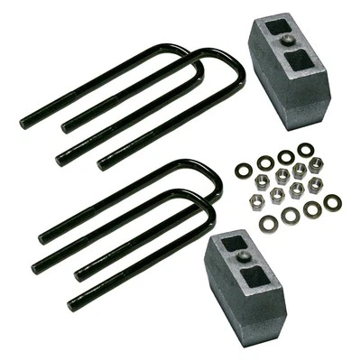 For Ford F-250 Super Duty 2012-2016 Superlift 3" Rear Lifted Blocks & U-Bolts Foto 1 de 2