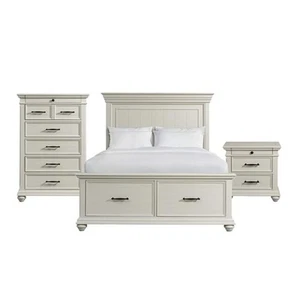 Picket House Furnishings Brooks Queen Platform Storage 3PC Bedroom Set - Picture 1 of 17