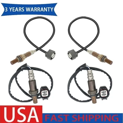 4 шт датчиков кислорода вверх + вниз по течению для Jaguar X-TYPE 3,0 л V6 2002 2003 2004-2008 - Изображение 1 из 4