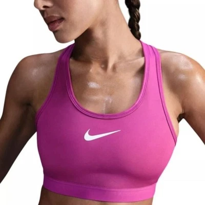 Nike Pro Dri Fit спортивный бюстгальтер розовый спортивные тренировки средний Barbiecore - Изображение 1 из 4