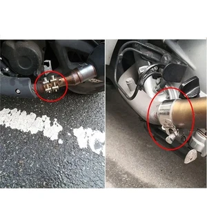 2Pcs Exhaust Clamp Kit T-Bolt Motorcycle Exhaust Hose Pipe Muffler Clamp θ - Picture 1 of 24