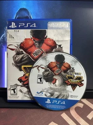 Street Fighter V (Sony PlayStation 4, 2016) 5 completo testado na caixa - Imagem 1 de 2