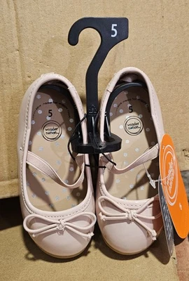 Infant Shoes Ballet Slippers Blush Girls Size 5 - Image 1 of 4