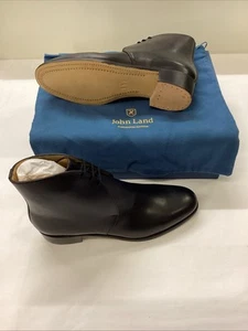 British Army John Land Parade Ceremony Black Leather Officers George Boots - Bild 1 von 2