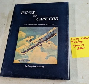 WINGS OVER CAPE COD Chatham Naval Air Station signiert Erstausgabe Joe Buckley - Bild 1 von 4