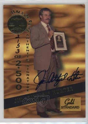 1994 Gold Standard Hall of Fame /2500 Jim Catfish Hunter #HOF15 Auto HOF - Image 1 of 2