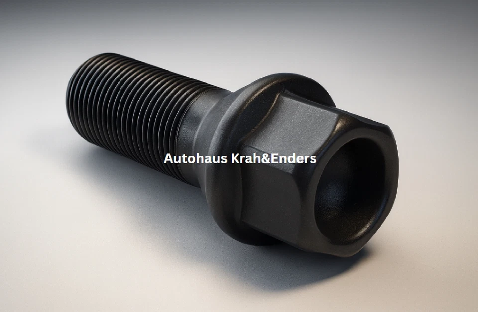 BMW Rad schwarz Lug Bolt Mutter Genuine 36136890324