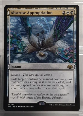 Magic - Abstruse Appropriation - Rare/Spontanzauber - Modern Horizons 3 - EN/NM - Bild 1 von 2
