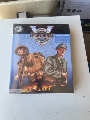 V for Victory: Gold-Juno-Sword for Macintosh Big Box SEALED - Image 1 of 2