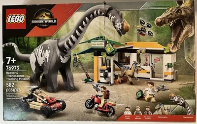 LEGO Jurassic World: Raptor & Titanosaurus Tracking Mission (76973) Description! - Image 1 of 4