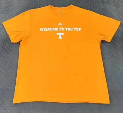 Adidas Tennessee Volunteers Shirt Welcome To The Top Football Orange Men 2XL - Image 1 of 4