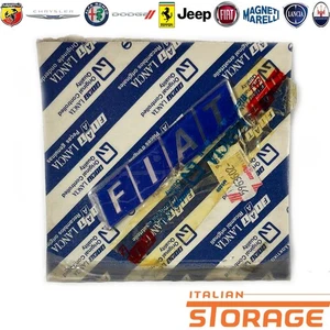 FIAT PANDA UNO CROMA LOGO FREGIO SIGLA EMBLEMA NUOVO ORIGINALE 5963602 - Imagen 1 de 4