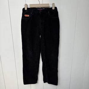 EMPYRE Loose Relax Fit Black Corduroy Skate Pants Youth Size 25 - Picture 1 of 7