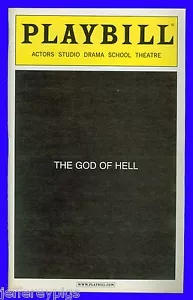 Playbill + The God of Hell + Randy Quaid , Tim Roth , Frank Wood - Picture 1 of 3