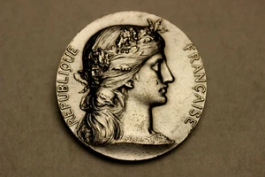 MEDAILLE DES INNENMINISTERIUMS PREIS GESCHENKT VOM MINISTER 1910 - Bild 1 von 3