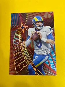 DA76422 2022 Panini Illusions Shining Stars Red #2 Matthew Stafford #27/75 - Picture 1 of 2