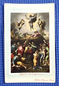 Vintage Raphael ~ The Transfiguration ~ Vatican Gallery Rome Italy Postcard - Picture 1 of 2