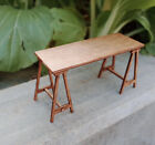 1:12 Scale Dollhouse Miniature Wooden Tool Table Shelves Furniture Accessories