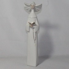 Lladro 5500.3, Prayerful Moment White As Is (Bd 00237)