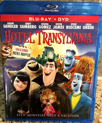 Hotel Transylvania Blu-Ray & DVD /Adam Sandler Ships  Same Day with Tracking Foto 1 de 3