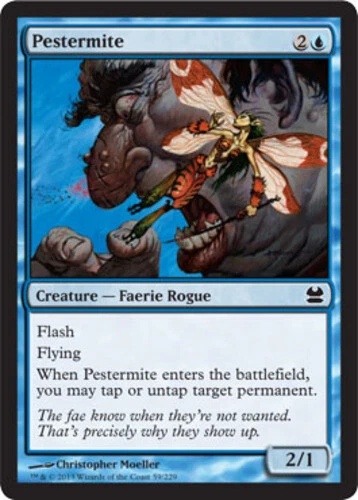 Pestermite ~ Lightly Played Modern Masters MTG Magic UltimateMTG Blue Card - Image 1 of 1